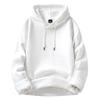 Fashion Sweater Men's New Spring, Autumn and Winter Solid-colour Padded and Thickened Hoodie Tide Couple Round Neck Jacket Tops