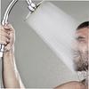 ShowerHead with Handheld, High Pressure Handheld ShowerHead, 6 Inch Rain Handheld Showerhead G1Celsius2 360 degrees Rotatable   Bathroom Show