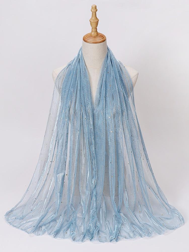 European and American Bandana Scarf Cotton Linen Yarn-dyed Striped Scarves Tassel Long Shawl Male Accessories