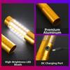 Rechargeable Handheld Strobe Lights Light Flash Colorful Champagne Bottle Sparklers Gold Silver Flash Strobe Stick