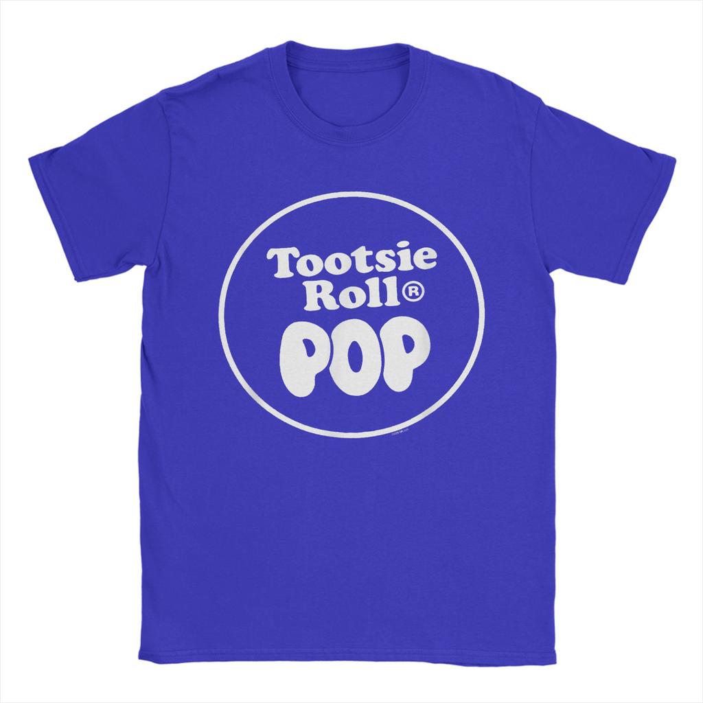 Beach Tootsie Roll Pop Wrapper Fashion T-Shirts  100 Cotton Tee Shirt for Men Y2K Basic Hot Sale Short Sleeve Tees