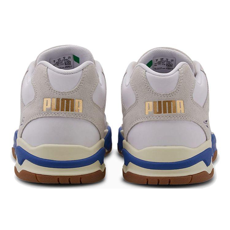 Puma Performer OG Non-Slip Low-Top Tennis Shoes Men Sneakers White Gray Blue 371180-02