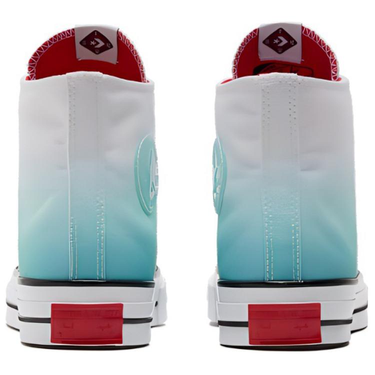 Converse Chuck 70 High Chinese New Year - Washed Teal Unisex Sneakers Weiß Universität-Rot 173127C