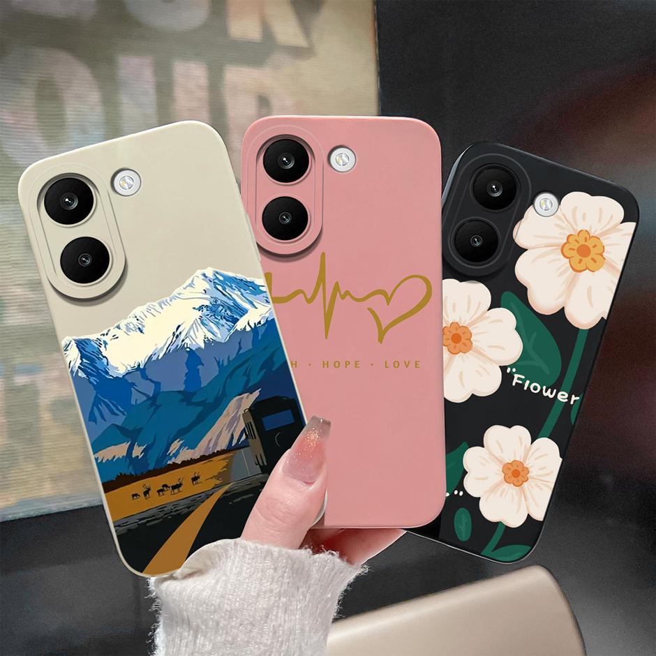 For Xiaomi Poco X8 Pro X8 Pro Max Cases Colorful Love Heart Anti-fall Artistic Protector For PocoX8Pro PocoX8ProMax Back Cover