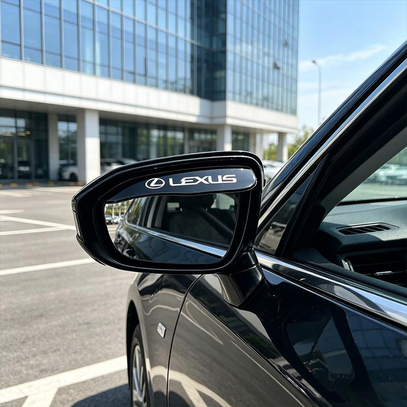 2Pcs Car Rear View Side Mirror Rain Board Eyebrow Guard Sun Visor For Lexus ES300 RX330 RX300 GS300 IS250 IS200 CT200h NX RX