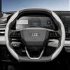 Suitable for 4HGVI Carbon Fiber Texture Steering Wheel Cover with Segmented Quick-Release Design, Durable, for Models Such as Q5 Q3 A4 A6 Q7
