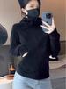 Women's 2025 Hooded Sweatshirt Jacket with Stand Collar & Fleece-Lined Windbreaker - Slim Fit for Spring/Autumn