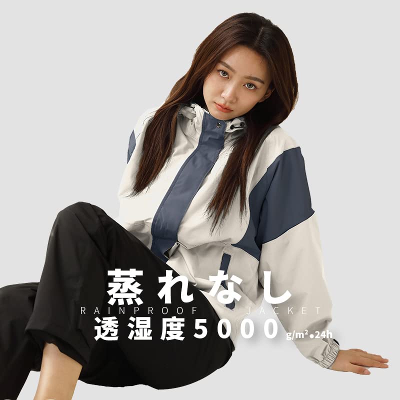 Rainwear Set and and Windproof Golf Easy to Move Mountain and Perfect for Rainy Season Women's (Top Bottoms) Water-Repellent, Breathable,