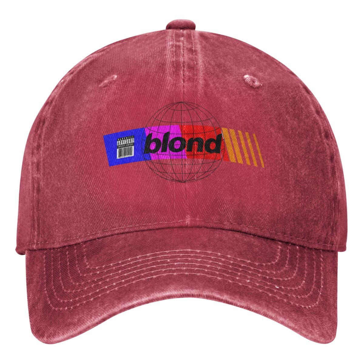 

Frank Blond Ocean Rapper Baseball Cap Music Album Outdoor Sun Wholesale Trucker Dad Hat Unisex Women Casual Design Snapback Cap One Size