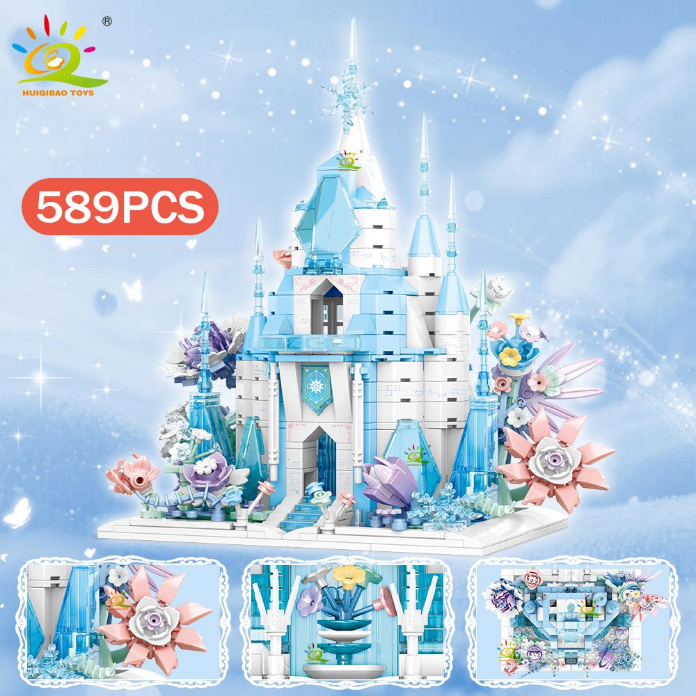 Superior-Grade Huiqibao High-Standard Dream High-Standard Princess High-Standard Castle High-Standard House Assembly-Set Building-Set