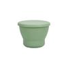 Foldable Silicone Coffee Cup 170ml Leakproof with Lid Portable Lightweight Mug for Backpacking Trip Daily Office