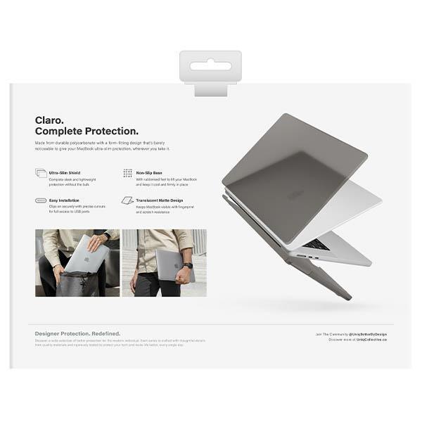 Pokrowiec do MacBook Air 13 UNIQ Claro Szary