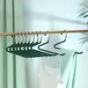 Z-Shape Non-Slip Trouser Rack Goose Type Dip Plastic Pants Rack Wardrobe Towel Scarf Storage Hangers Gym Pants Storage Rack