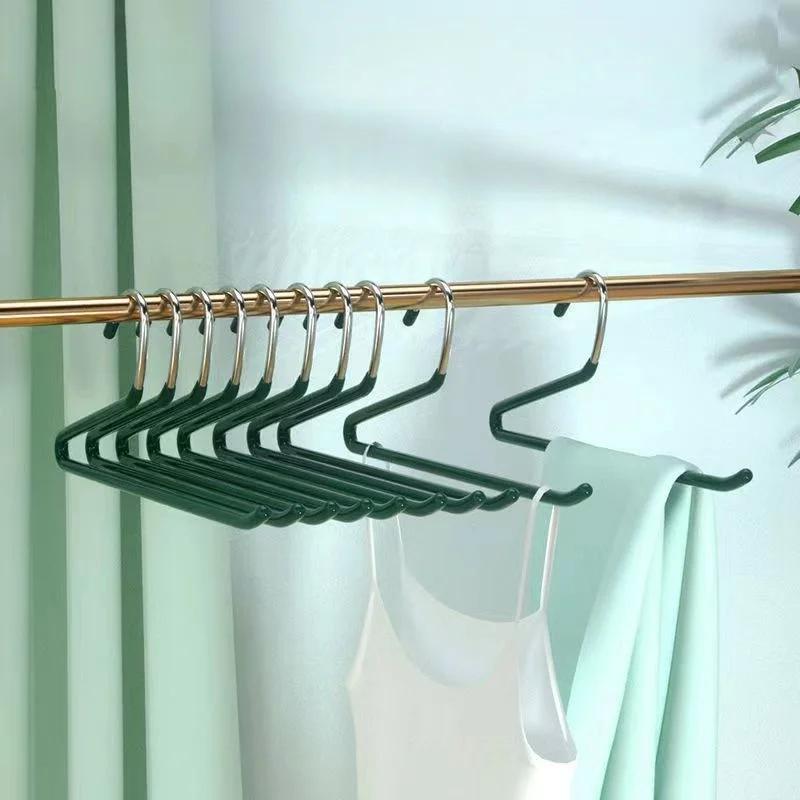 Z-Shape Non-Slip Trouser Rack Goose Type Dip Plastic Pants Rack Wardrobe Towel Scarf Storage Hangers Gym Pants Storage Rack
