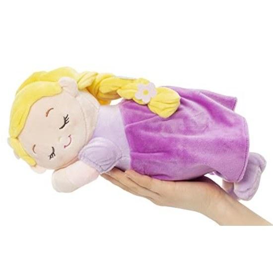MORIPiLO Rapunzel Hugging Pillow Disney Sleep Companion (S) Approximately 30cm Skin-friendly Micro Fabric Goods Plush Large Purple Morishita
