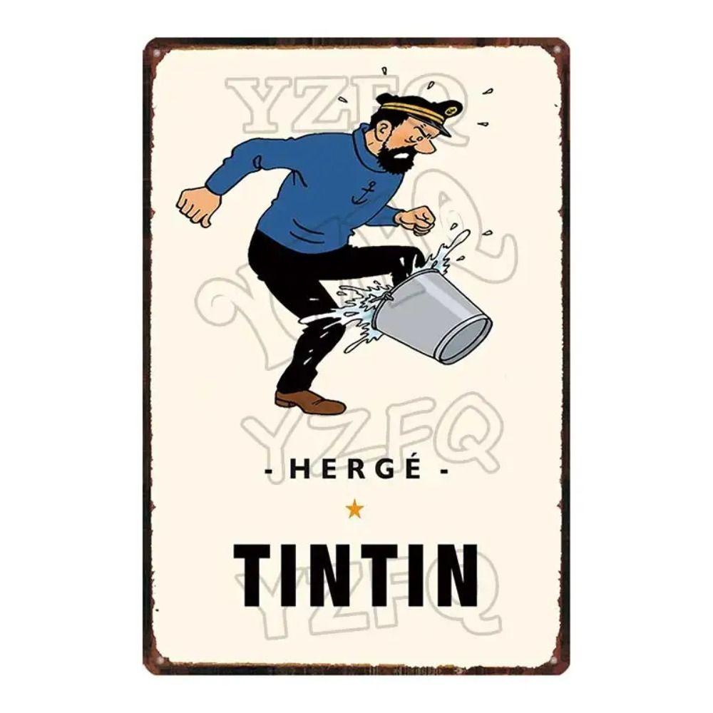 Retro Anime Metal Tin Sign Wall Art 20x30cm