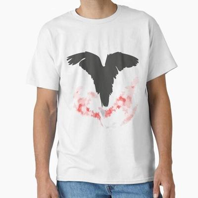 Birds with Spread Wings Black Silhouette Wi T Shirt Made In US AUS Size S 2XL