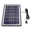 Solar Panel 6W 6V Polycrystalline Silicon Durable Portable Solar Panel Charger for Appliance Phone Lamp