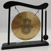 Copper Alloy Wind Chime Decor Laser Engraved Feng Shui Bagua Longevity Gong Handcrafted Home Ornament for Garden/Office