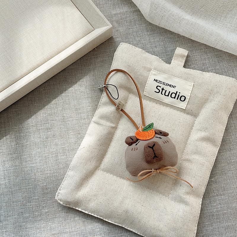 Tierpuppen-Serie Schlüsselanhänger Taschenanhänger Niedlicher Gänseanhänger Autoschlüssel Geschenke