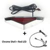 Motorcycle Rear Lower Fender Trim Tail Light Brake Running LED Light For Honda Goldwing Gold Wing GL 1800 GL1800 F6B 2018-2024