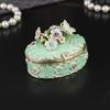 Sophisticated Floral Themed Jewelry Presentation Case For Organizing Rings And Small Items