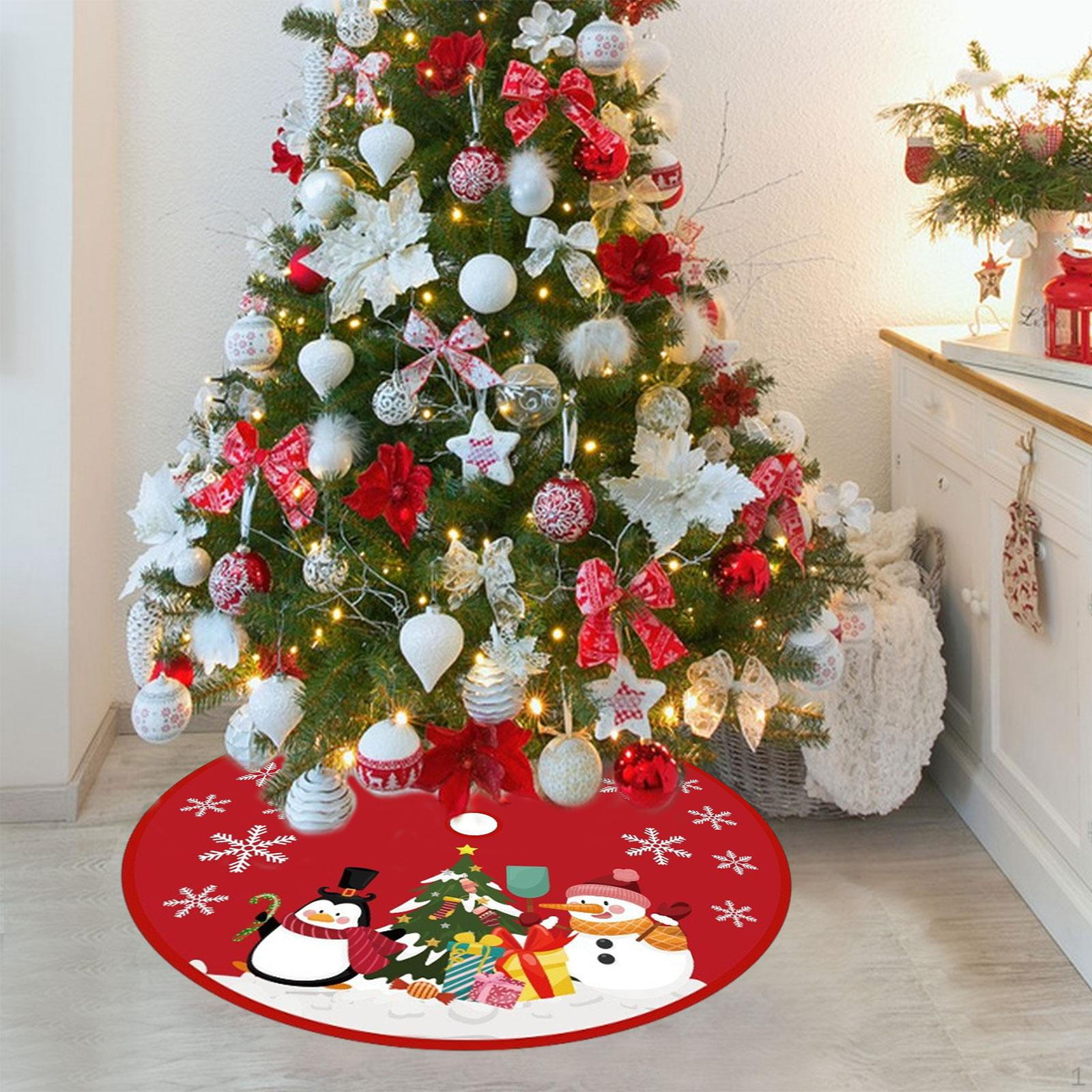 

Рождественская елка юбка основание крышка украшение 90 см, коврик для вечеринки нижний декор Рождество Style C