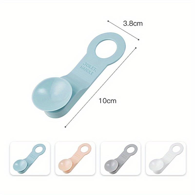 2Pcs/set Nordic Toilet Lid Lifters Strong Suction Cup Not Dirty Easy Clean Ring Toilet Seat Handle Cover Holder Bathroom Products