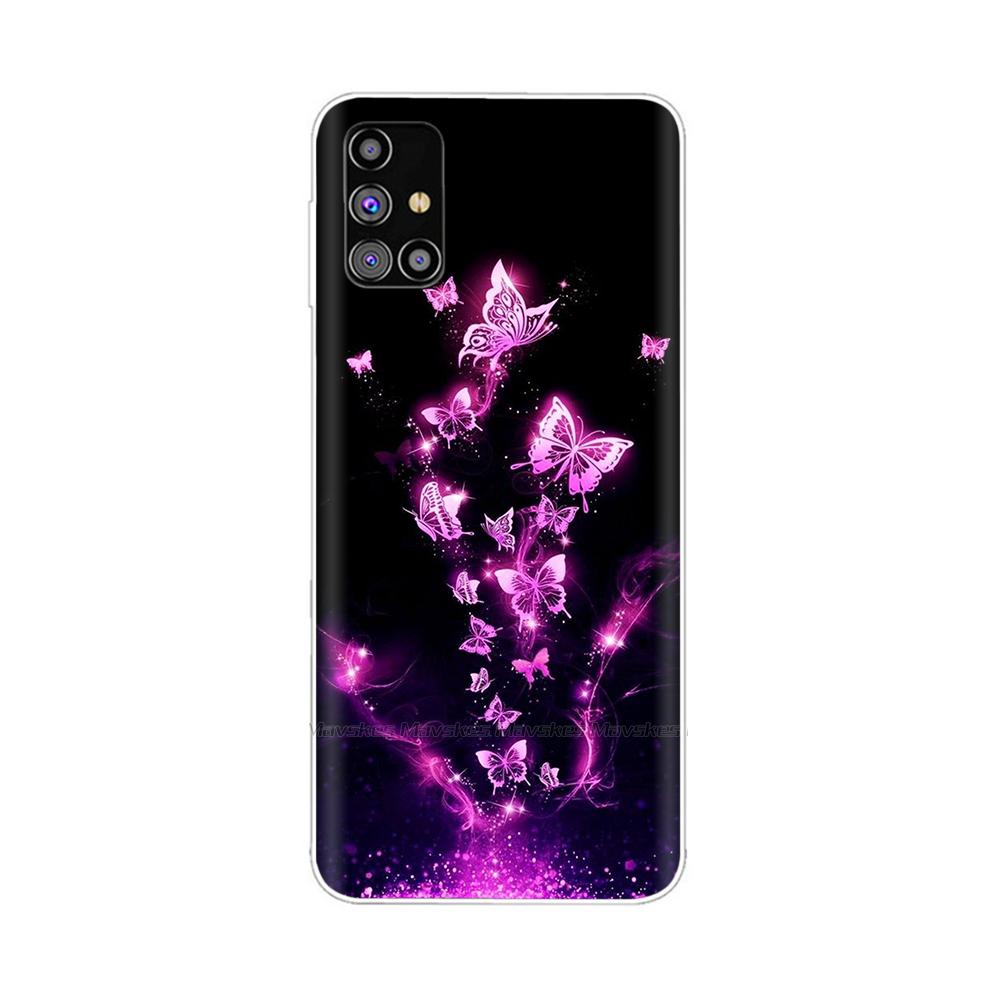 For Samsung Galaxy M51 Case SM-M515F Phone Case Creative Full Protection TPU Back Cover For Samsung M51 M 51 Soft Silicone Funda