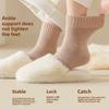 5 Pairs of Women's Autumn and Winter Fleece Thickened Warm Circle Wool Stockings