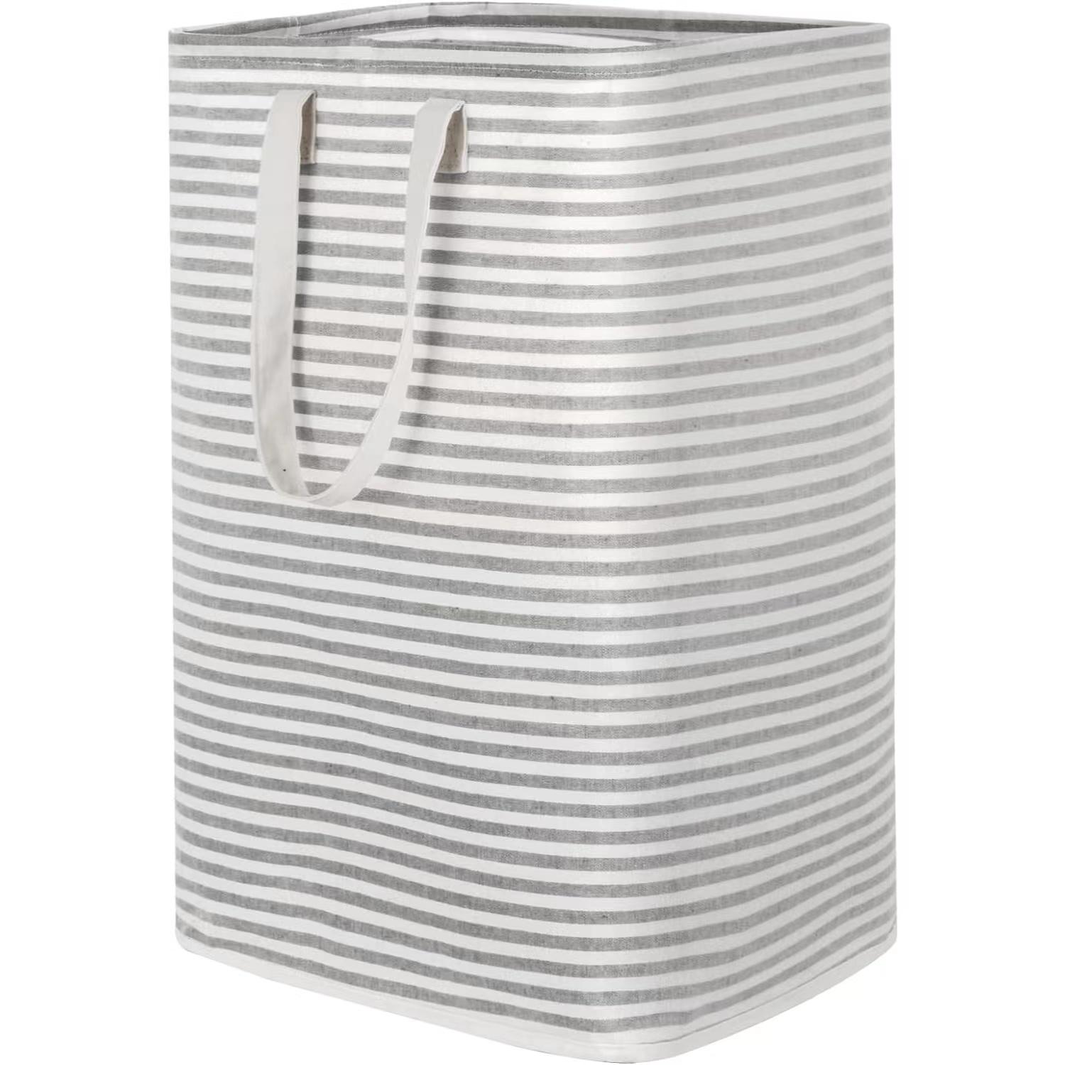 

Складная корзина для белья объемом 75 л, независимая водонепроницаемая корзина для хранения одежды, подходит для ванных комнат, спален, университетских общежитий