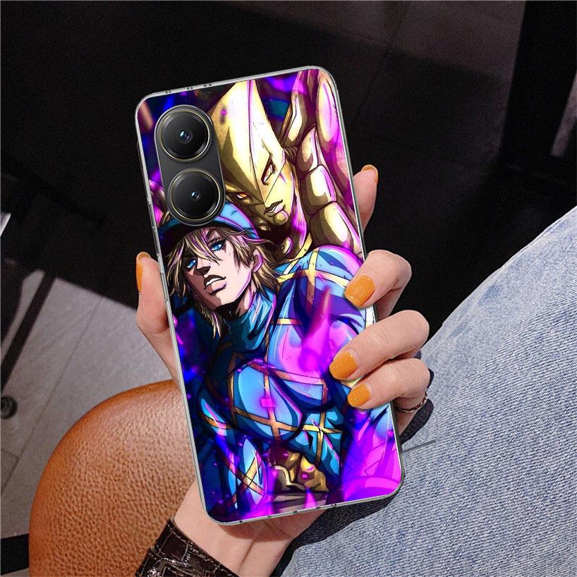 

JoJo Adventure Dio Diego Brando Phone Case For Xiaomi Poco X7 X6 X5 Pro F7 Ultra Redmi 15C 15 13C 13 12C 12 10 10A 10C 9 9A 9C 9 Xiaomi Poco F7