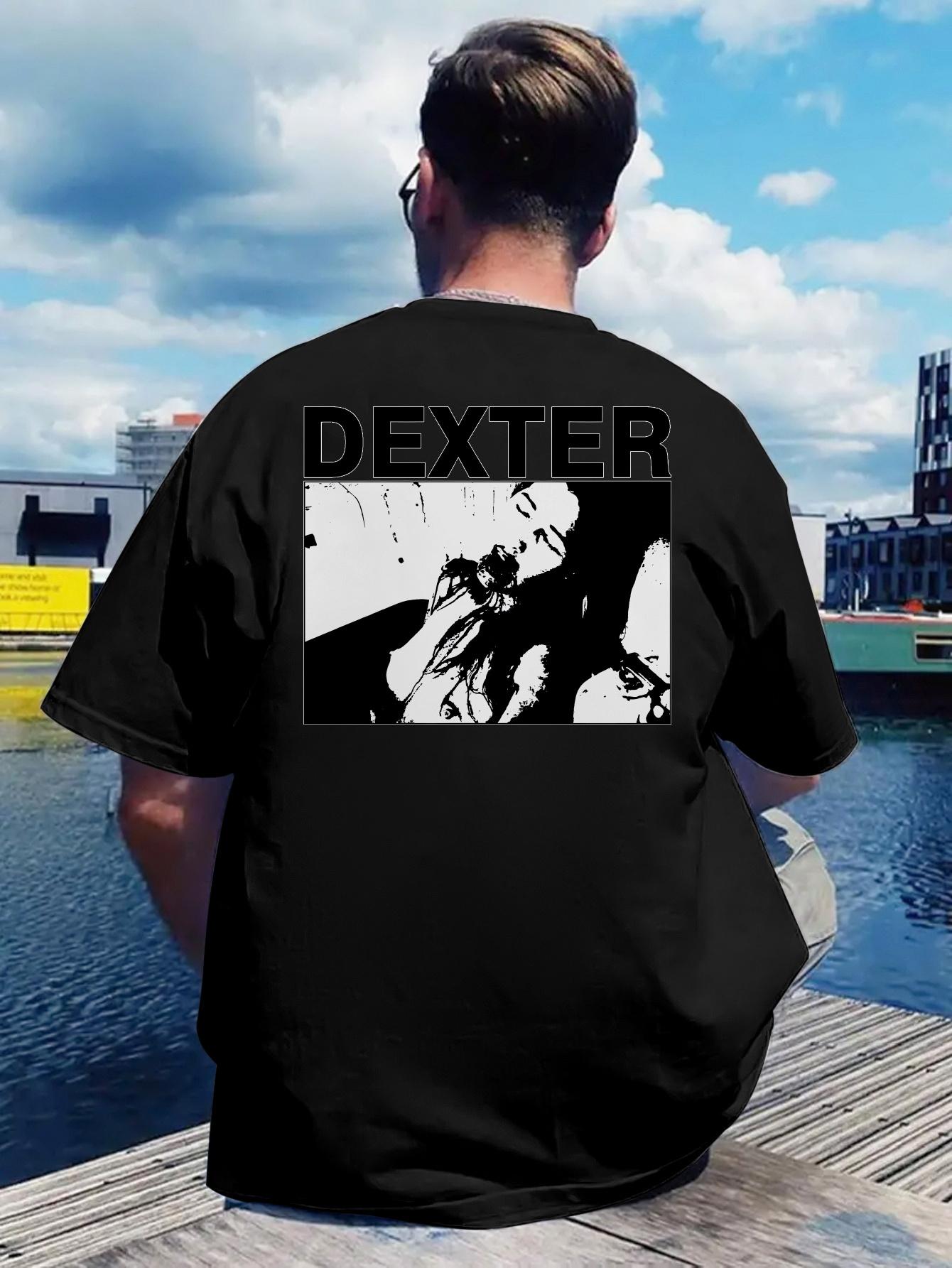 Retro Rock Band Graphic T-shirt - DEXTER Print M