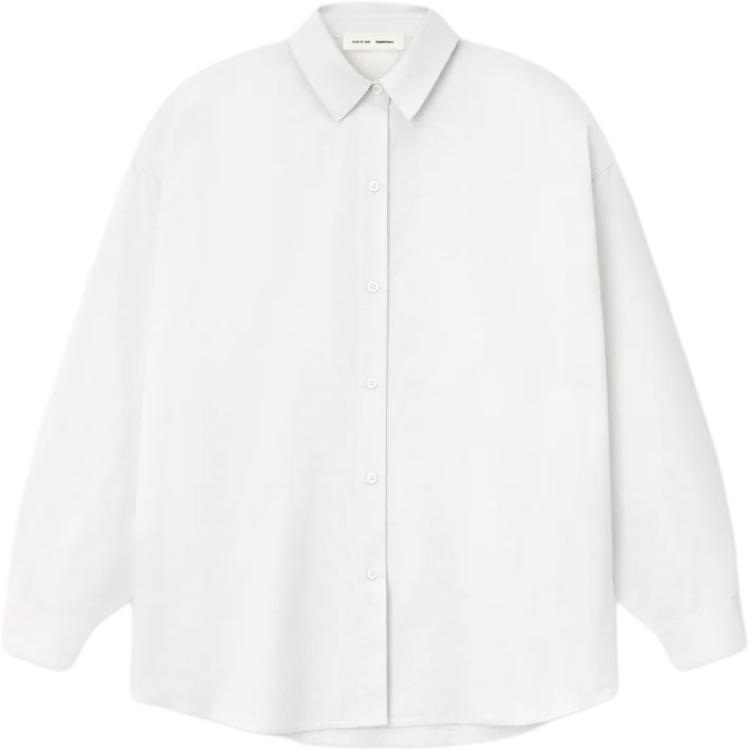 Fear Of God Essentials FW25 Relaxed Oxford Shirt Women shirts 186SP255524FW XL