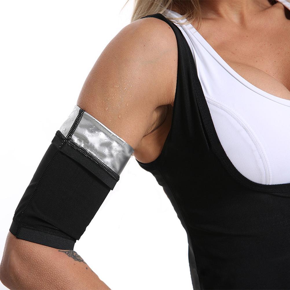 Arm Trimmers Compressing Sweat Bands Performance Arm Sleeves for Women Men