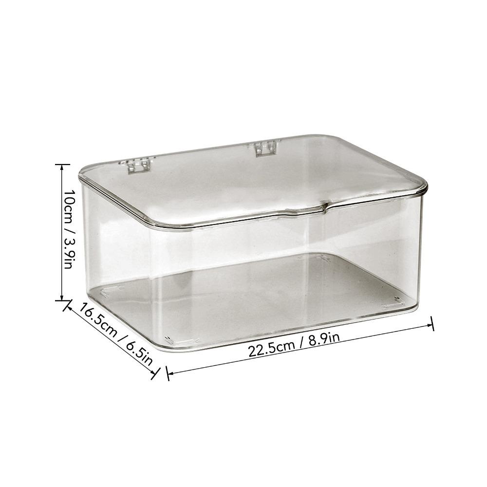 

Large Capacity Desk Storage Box Space Saving Storage Bins Desk Organizer Phone Case Storage Home серый