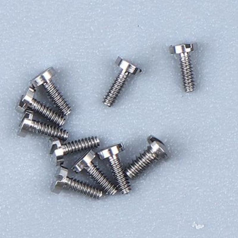 Suitable For Table Back Cover Screws Maintenance Parts One Word Stainless Steel Bolt Quartz Mechanical Watch Back Cover