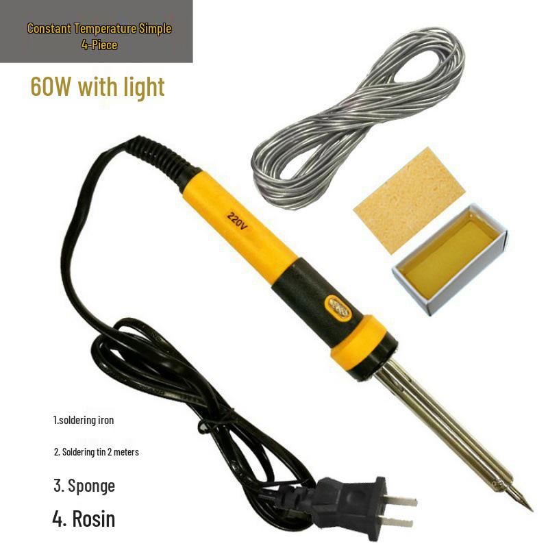 Electric Soldering Iron Kit: Household Student Solder Gun & Constant Temp Welding Pen
