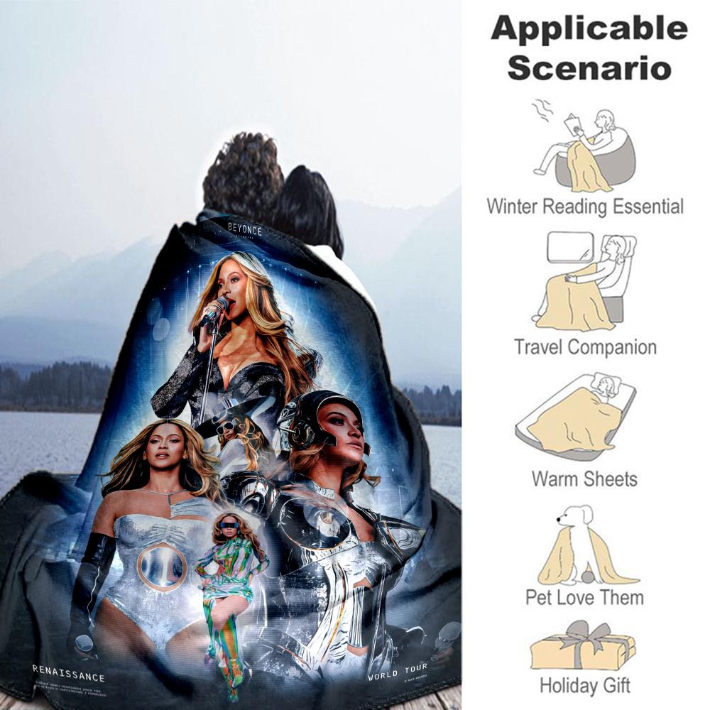 Beyonc Blanket, High quality Comfortable for All Seasons, Home Decor, Warmth and Comfort