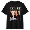 Celines Dion Tshirt Summer Novelty Tshirts Unisex Cotton Oneck 4xl 5xl 6xl Top Tees Shortsleeved Y2k Casual Tops