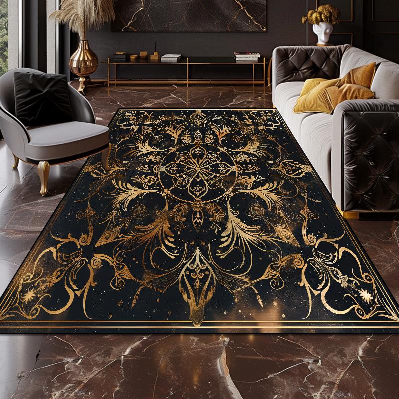 Persian Style Large Carpet for Living Room Decoration Luxury Washable Coffee Table Floor Mat Bedroom Non-slip Rugs 200x300cm