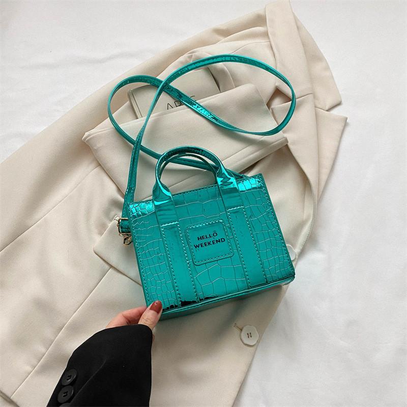 Fashionable Pu Leather Crossbody Bag Elegant Small Square Bag For Daily Use