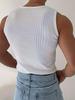 Herren Patchwork Muscle Tanktop - Elastisch, Ärmellos, Fitness-Weste