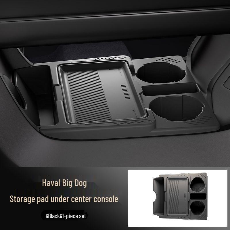 

Haval Big Dog Silicone Center Console Lower Storage Box - Car Interior Organizer