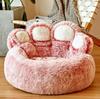 Winter Warm Bear Paw Pet Bed - Cute Four Seasons Universal Dog & Cat Bed