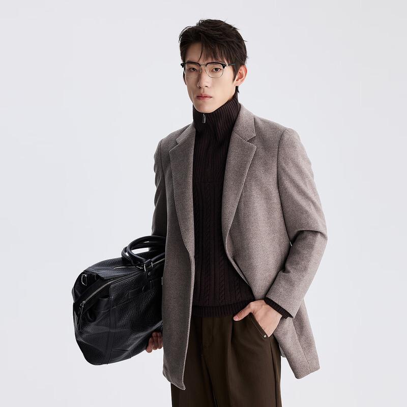 

Мужское короткое пальто LILANZ из смесовой шерсти XL (175)