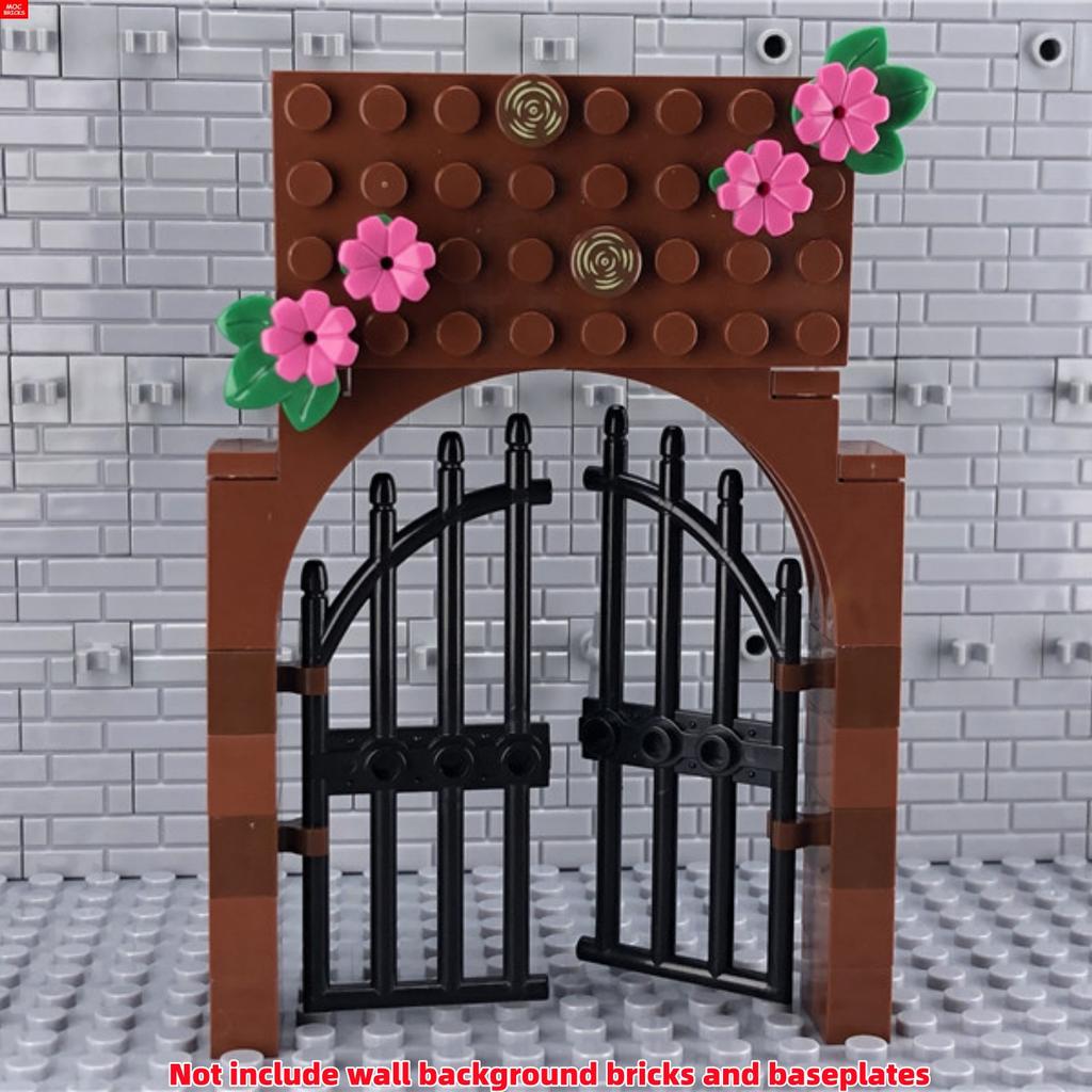 MY OWN CREATION Blocks City Door Windows Add-Ons Building Blocks House Fence Stairs Ladder DO-IT-YOURSELF Parts Toy Ideal For kid