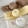 Women's Autumn and Winter Fleece Thickened Warm Mink Fleece Embroidered Maternity Socks Mid-calf