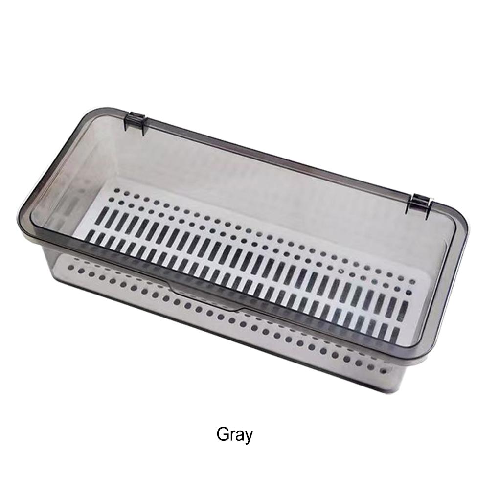 Cutie de depozitare a tacâmurilor cu capac, soluție de depozitare convenabilă și multifuncțională, cutie pentru bețișoare