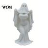 Themed Window Display Decoration 3D Printed Halloween Ghost Bride Statue Ornament, Female Figure Sculpture with Anti-fall Decor Stable Base,